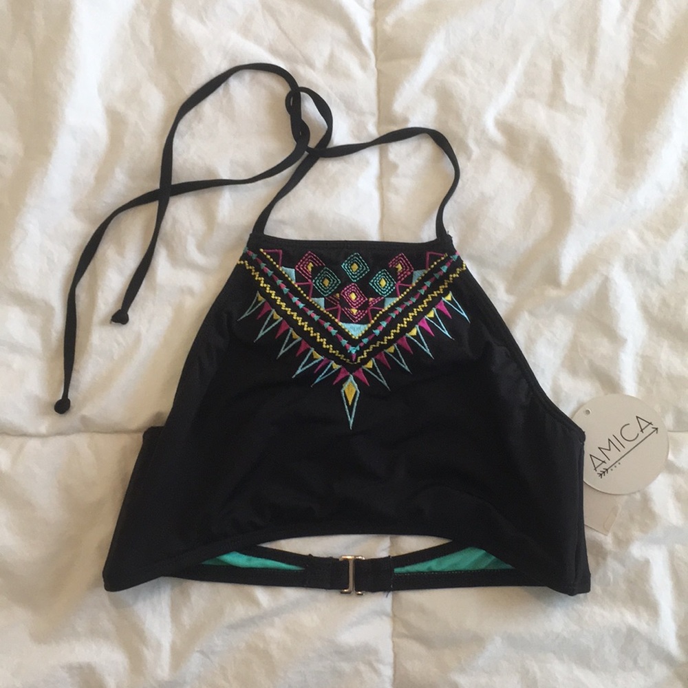 Amica Halter Swim Top